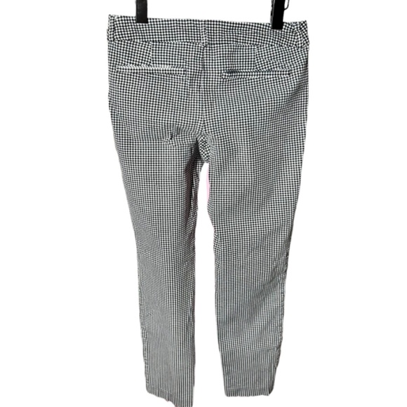 Old Navy Pants - Women's | Old Navy | Black White Gingham Pixie Mid-Rise Pant - 6 Tall